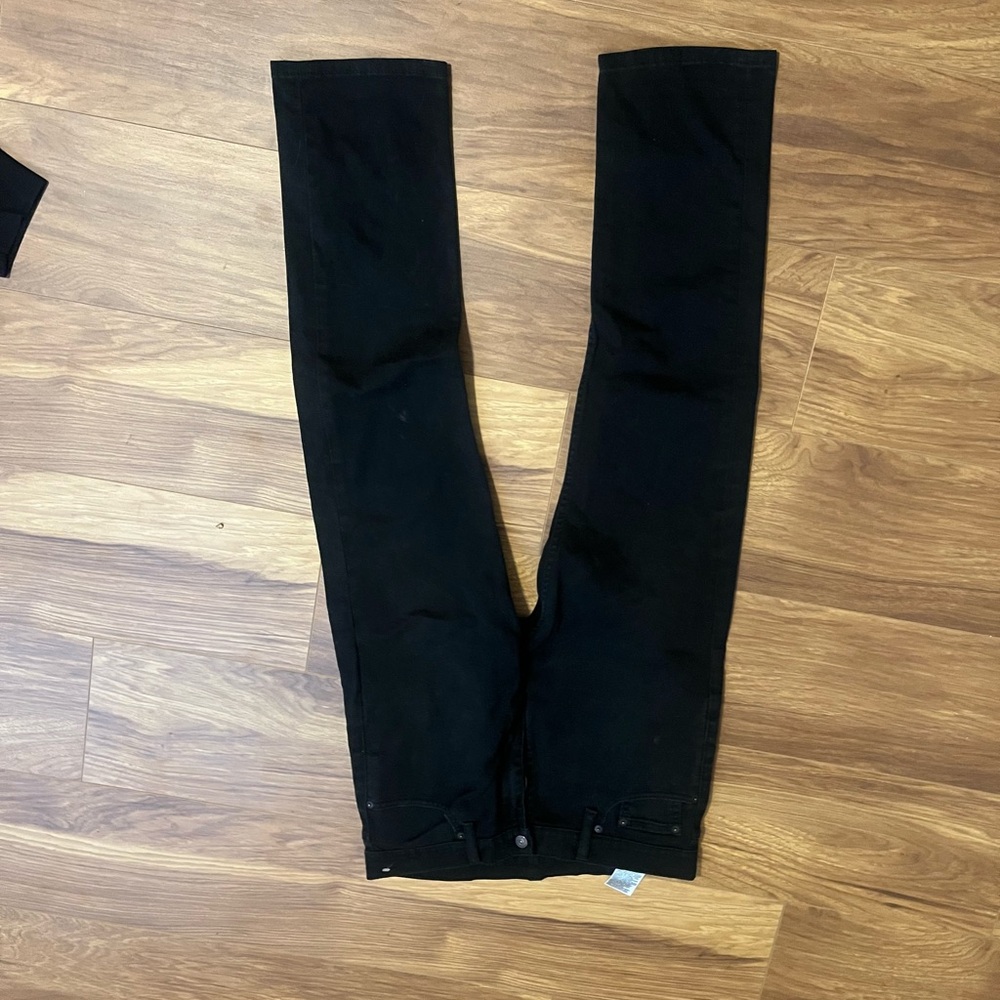 Levi's Men's Slim Straight Black Jeans